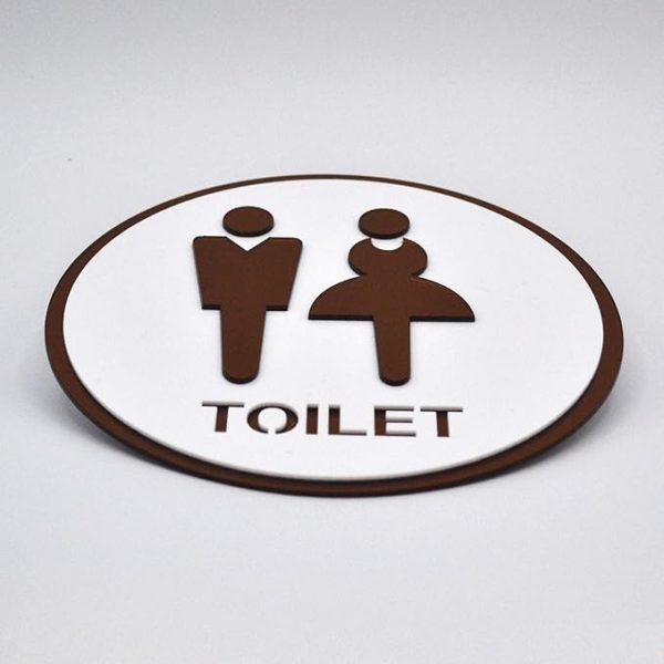Domecraft’s Premium Toilet Signs