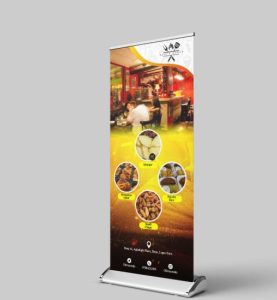 Domecraft’s Premium Roll Up Banners and Stands