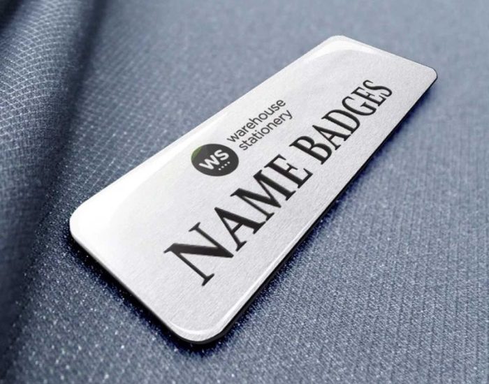 Aluminium Name Badge